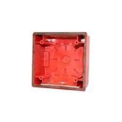 Cooper Wheelock IOB-R  Surface In/Out Backbox, Red