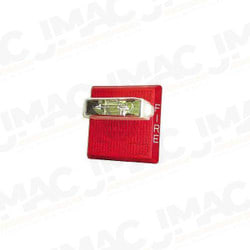 Cooper Wheelock AMT-24MCW-FR Horn Strobe, Red, Wall Mount, FIRE Lettering