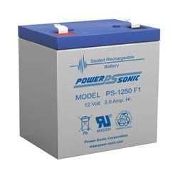 Power-Sonic PS-1250 F1 12V 5 Ah  SLA Battery