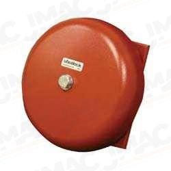 Cooper Wheelock 43T-G10-24-R Vibrating Bell, Red, 10", 24VAC