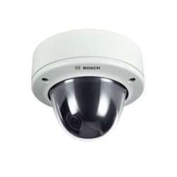 Bosch VDC-455V09-20 Indoor Color Flexidome XF Camera, 1/3" CCD, 9-22mm, F1.4, Flush Mount, White, NTSC