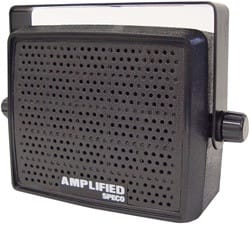 Speco AES4 10 Watt Amplified Deluxe Speaker AES-4