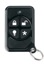 UTC Interlogix (Formerly GE Security/Caddx) 600-1064-95R 4-Button Keychain Keyfob