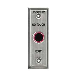 Seco-Larm SD-9163-KSQ No Touch Request-to-Exit Plate, Adjustable Delay Timer, Outdoor, Slimline, English