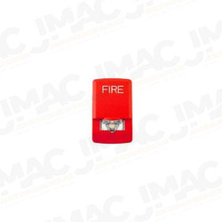 Cooper Wheelock Industry's First LSTR Notification Appliance, Red, Wall Mount, FIRE lettering