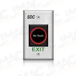 SDC 474U Sanitary Touchless Exit Switch, Single Gang, Stainless Steel