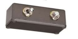 SDC 15-2-3 Concealed Desk Switch, Under Desk Mount, Alternate Action SPDT Toggle, Momentary SPDT Push Switch