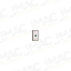 SDC 424U Exit Switch, Single Gang, PUSH TO EXIT, 2", Green Button, Momentary DPDT, Stainless Steel