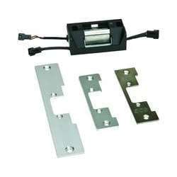 SDC 45-AK SDC Universal Electric Strike, Failsecure/Failsafe, 3 Different Faceplates, Keeper Open/Closed Faceplates