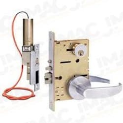 SDC S7570LCU-X-L9080 HiTower Failsecure Frame Actuator Controlled Schlage Mortise Lockset, Locked Outside