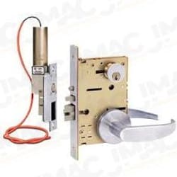 SDC S7570LRAC-X-L9080 HiTower Failsecure Frame Actuator Controlled Schlage Mortise Lockset, Locked Outside