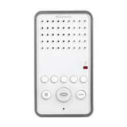 Comelit 6203W Easycom Series VIP System Hands-Free Intercom, White