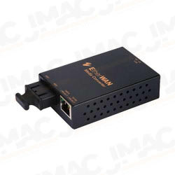 EtherWAN EL50CA-2 10/100BASE-TX to 100BASE-FX Mini-Sized Media Converter, Multimode, SC Converter, 2km, 1310/1550nm