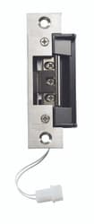 Alarm Controls AES-200 BHMA Grade 2 Dual Voltage Electric Strike, 12/24 Volt AC/DC, 70 Milliampere at 24 Volt AC/DC, 1000 Lb, 1-1/2" and 5/8" Depth, With (2) 4-7/8" Stainless Steel Faceplate, Monitoring