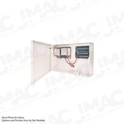 Securitron AQD5-1R Switching Power Supply, 5A/12VDC or 3A/24VDC, 1 Output, 1 Relay