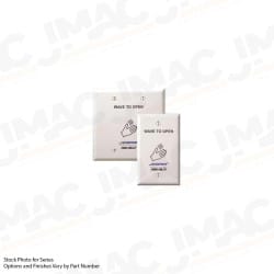 Securitron WSS-W2 Wave Sense Switch, White, Double Gang