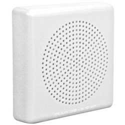 Cooper Wheelock E50H-W High Fidelity Speaker, White, Wall Mount