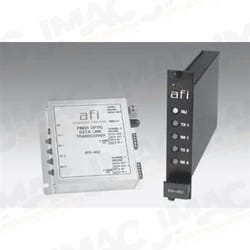 American Fibertek RX-482 Dual Channel Multi-Protocol Transmission System, Multimode, Dual Fiber, Rack Card Transreceiver, 1310nm Tx