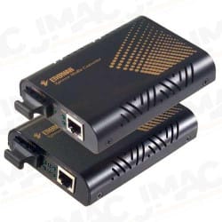 EtherWAN EL110C-20 100BASE-TX to 100BASE-FX Media Converter, Single Mode, SC connectors, 20km, 1310nm