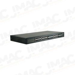 EtherWAN EX39924-16 Industrial Unmanaged 24-Port 10/100/1000BASE-T (16 Port Combo SFP) Ethernet Switch