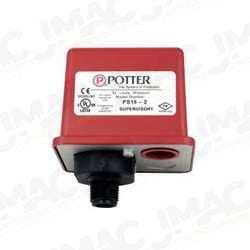 Potter Amseco PS15-2 Low/High Supervisory Pressure Switch for Low Differential Dry Valves