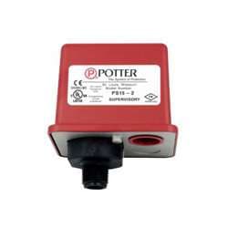 Potter Amseco PS15-2 Low/High Supervisory Pressure Switch for Low Differential Dry Valves