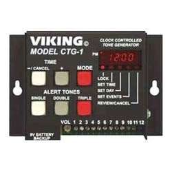 Viking CTG-1 Clock Controlled Tone Generator with Day of Week selection and alarm tones