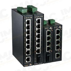 EtherWAN EX42908 Hardened Unmanaged 8-Port 10/100/1000BASE-T Gigabit Ethernet Switch