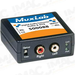 Muxlab 500088 Digital Audio Converter, Dolby & DTS