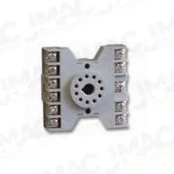 EMX LD-11 11-Pin Socket Base DIN Rail Mount