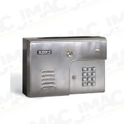 Doorking 1812-094 Telephone Entry/Intercom and Access Control, Wall Mount, Stainless Steel