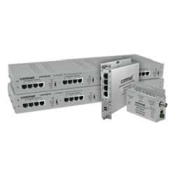 ComNet CLFE1EOC 1 Port Ethernet-Over-Coax Extender, Local/Remote Configurable, 1 Channel, Small Size