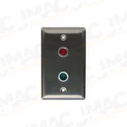 Camden CX-LED2-RG-55 Single Gang LED Faceplate, 1 Red & 1 Green LED, 'OCCUPIED/VACANT' Lettering