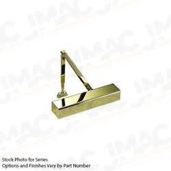 Arrow Lock 5016NH LBZ Door Closer, Tri-Packed (Regular, Parallel & Top Jamb Mount), Hold Open, Size 1-6, Full Plastic Cover, Light Bronze Painted