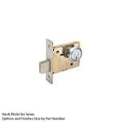 Arrow Lock N41 26D Mortise Deadbolt, Single Cylinder, Satin Chrome