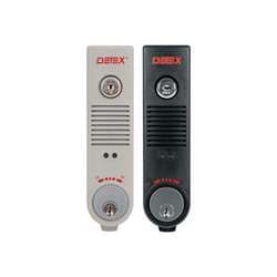 Detex EAX-300SK1 GRAY Door Prop Alarm, Surface Mount, Battery Powered, One MS-1039S Magnetic Switch, Gray