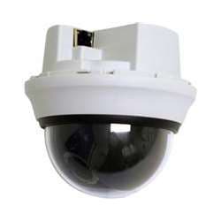 Honeywell Video H3D1F1 Network TDN Indoor Fixed Minidome Camera, 1/4" Progressive Scan, CMOS, 720p, 3.3 - 12mm VFAI Lens, NTSC