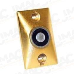 Potter Amseco DH-24120-FB, Door Holder, 24/120V, Flush Mount, Brass Plated