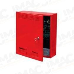 Cooper Wheelock PS-8-LP 8A Power Supply, 120V, Red Enclosure