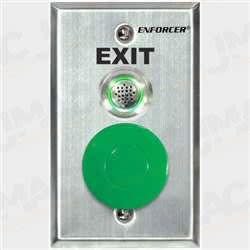 Seco-Larm SD-7217-GSBQ Request-to-Exit Plate with LED and Buzzer