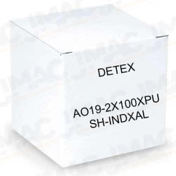 DETEX AO19-2X100XPUSH-INDXAL