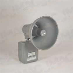 Sigcom TM-24G Weatherproof Tone Signaling Amplified Speaker, 24VDC, Gray