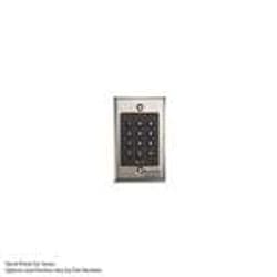 Securitron DK-38W Digital Keypad, Wiegand Mode, Single Gang, Satin Stainless Steel