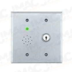 SDC EA-728V Door Prop Alarm, Double Gang, Integral Status LED, Audible Alarm, Keylock Switch