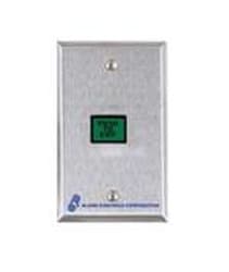 Alarm Controls TS-7T Electronic Timer Push Button, Green Rectangular Button, Single Gang