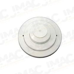 Potter Amseco CR-135W Fixed Temperature Heat Detector, 135 Degrees, Indoor, Rate of Rise, Single Circuit, Open Contact