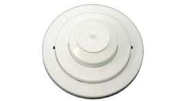 Potter Amseco CR-135W Fixed Temperature Heat Detector, 135 Degrees, Indoor, Rate of Rise, Single Circuit, Open Contact