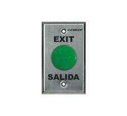 Seco-Larm SD-7213-GSP ENFORCER Request-to-Exit Plates with Pneumatic Timer, Single-Gang, Green 1-1/2" (38mm) Round Mushroom-cap Button