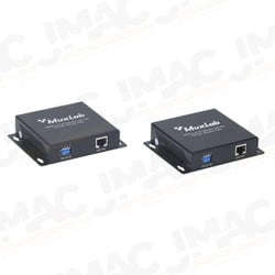 Muxlab 500752 HDMI Over IP Extender Kit with PoE, Includes Tx and Rx