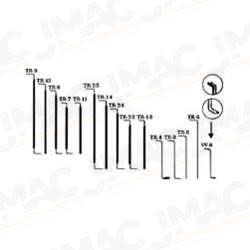 HPC TR-11 Single Side Twist Light Tension Tool, 3-1/4"